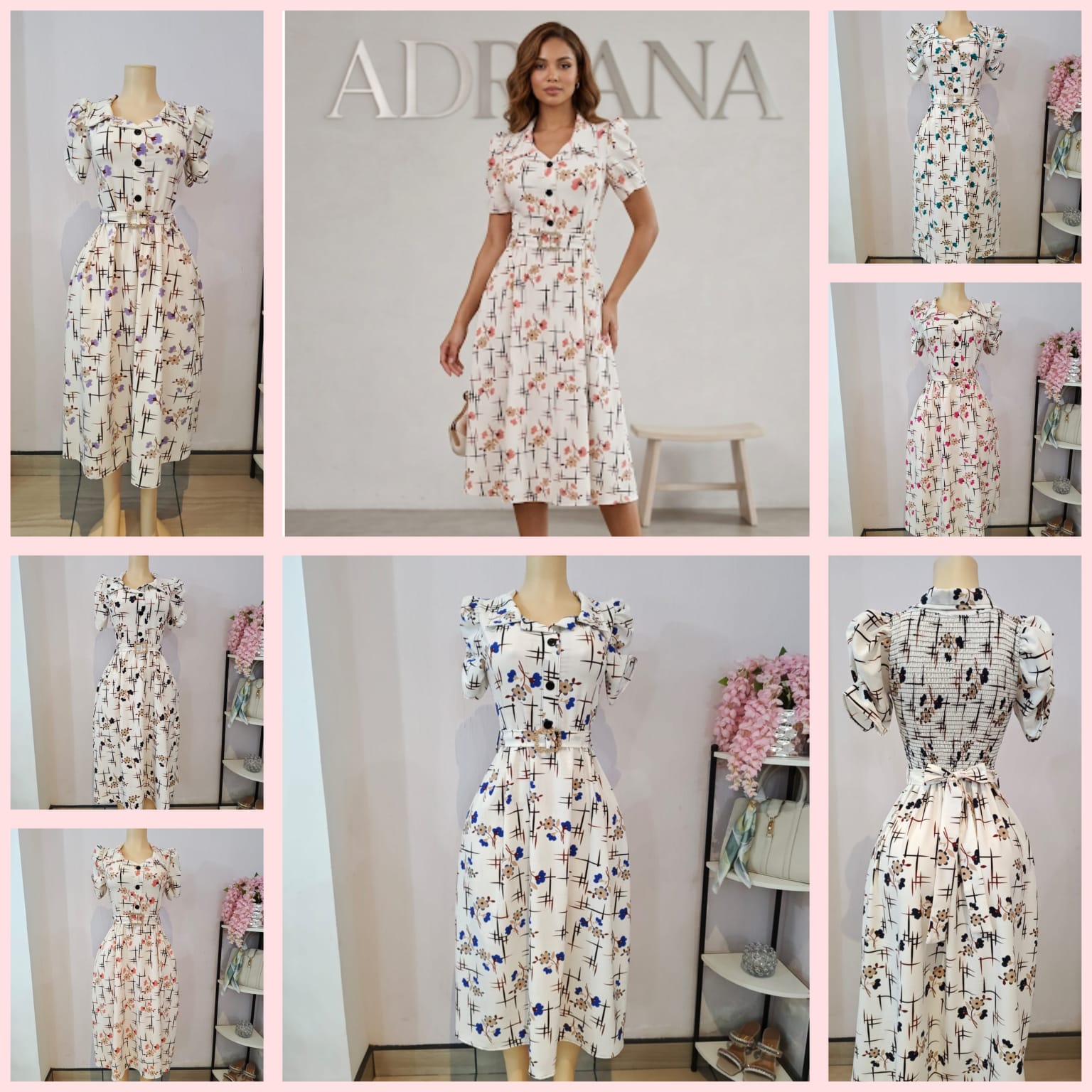 Vestido Midi Florar