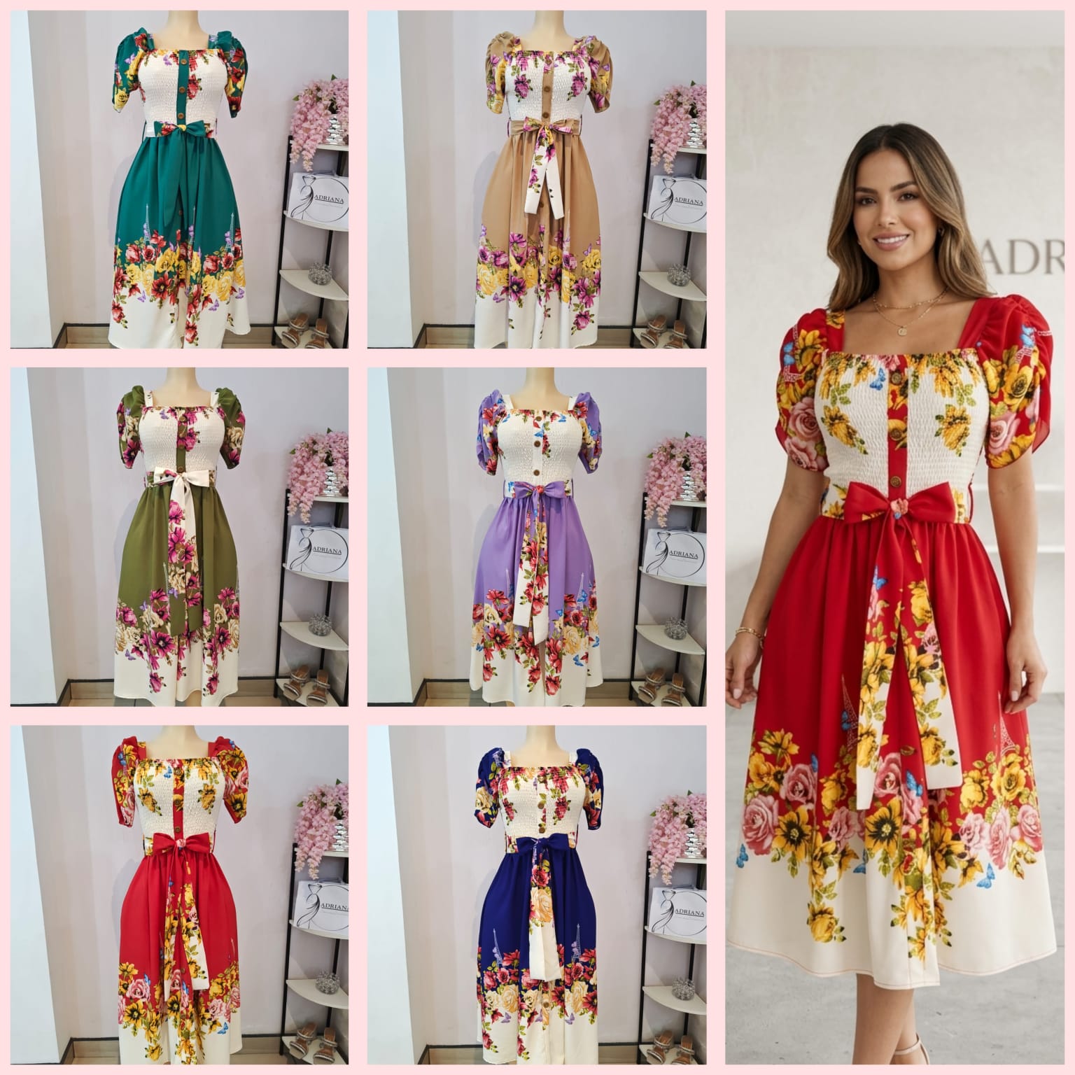 Vestido Midi Jardin