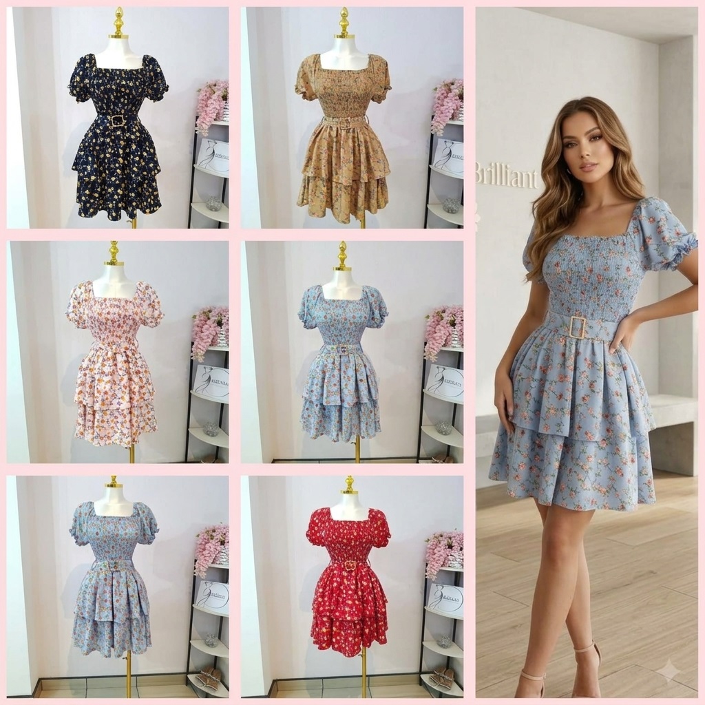 Vestido Mini Primavera