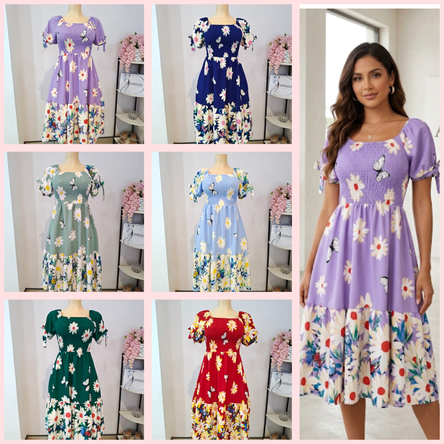 Vestido Primavera Midi